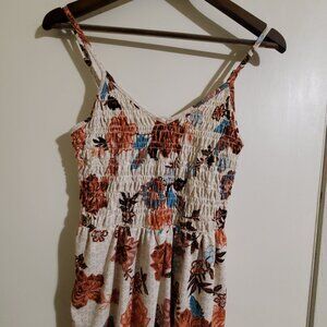 Maurices Floral Peplum Top- Size Small